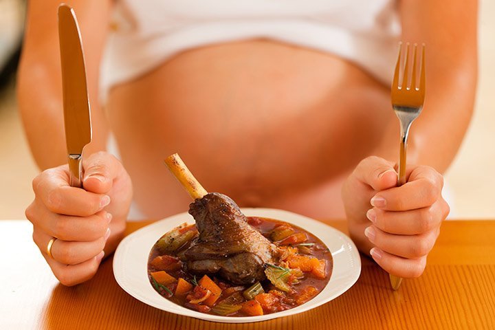 Daging kambing, ibu hamil