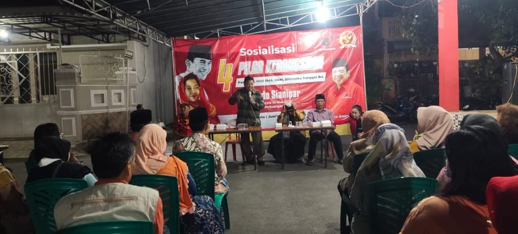 Gaungkan Empat Pilar Kebangsaan, Ini Pesan Mindo Dan PDI Perjuangan Kota Mojokerto