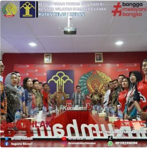 Rutan Kelas I Medan Zoom Meeting Hari Kemenkumham HDKD ke 78 Tahun