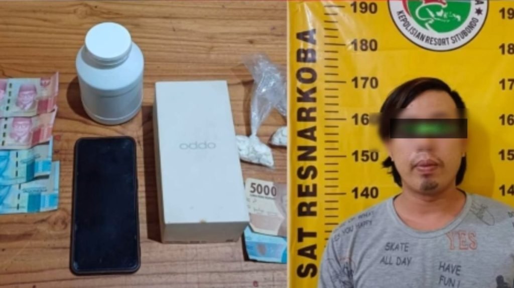 Edarkan Obat-obatan Terlarang, Pemuda di Situbondo Dibekuk Polisi