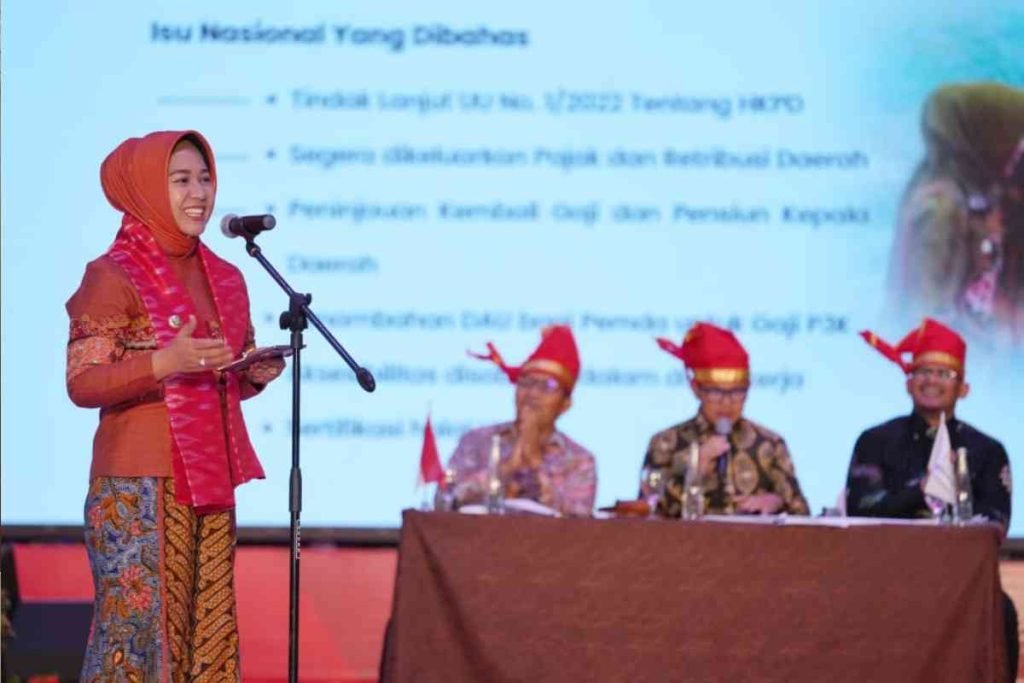 Jadi Wakil Ketua Komwil IV, Ning Ita Sampaikan 57 Rekomendasi dalam Rakernas APEKSI