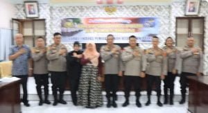 Polres Binjai dan Polres Langkat Sambut Kunjungan Tim Puslitbang Polri