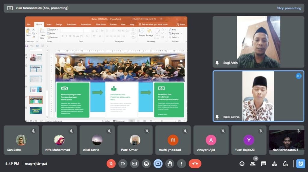 Sugi Altin Terpilih Sebagai Pemegang Mandat Ketua DPW Geni Nusa Malut
