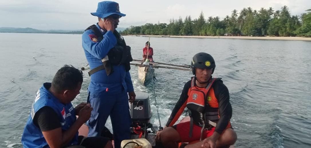 Sempat Dilaporkan Hilang Kontak Saat Pergi Melaut Nelayan Di Morotai