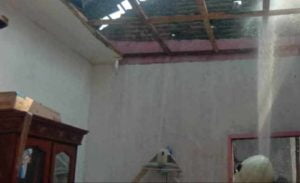 Rumah di Trowulan Mojokerto Ludes Terbakar Akibat Korsleting Listrik