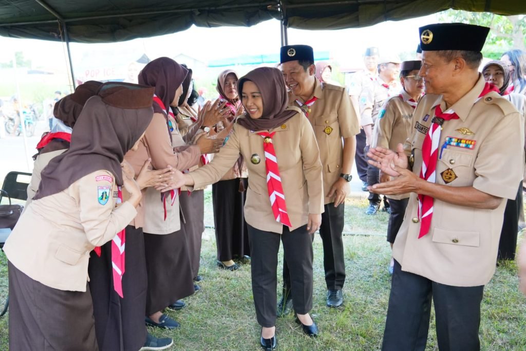 Perkemahan Raiser Scouting Competition Jadi Ajang kreatifitas, Ini Pesan Penting Ning Ita