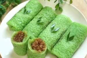 Resep Dadar Gulung Pandan, Adonan dan Kelapanya Pecah di Mulut