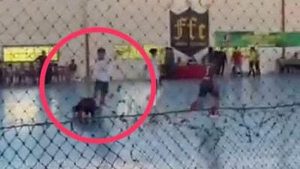 Penendang Atlet Futsal Atlet Saat Selebrasi Sujud Syukur Diberi Sanksi Tegas