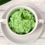 Tape ketan hijau, Resep masakan