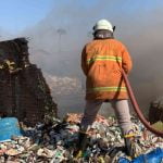 Gudang Rongsokan di Trowulan Ludes Terbakar Gegara Korek Gas Meledak
