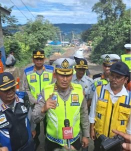 Dir Lantas Polda Sumut Turun Langsung Atur Lalulintas