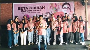 Relawan BETA GIBRAN Maluku Utara Resmi Berdiri, Supriyadi Suaib : Saatnya Yang Beneran Muda Maju