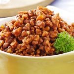 Kering tempe, Kuliner