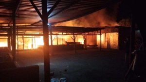 Pasar Ikan Tambakrejo Blitar Kebakaran, Kerugian Capai Ratusan Juta