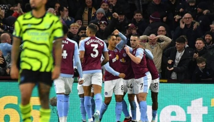 Hasil Liga Inggris Pekan ke 16 Aston Villa Berhasil Menundukkan Arsenal