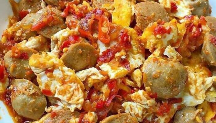 Resep Bakso Telur Orek Sambel Jeletot