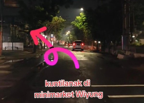 Video kuntilanak, Minimarket Wiyung