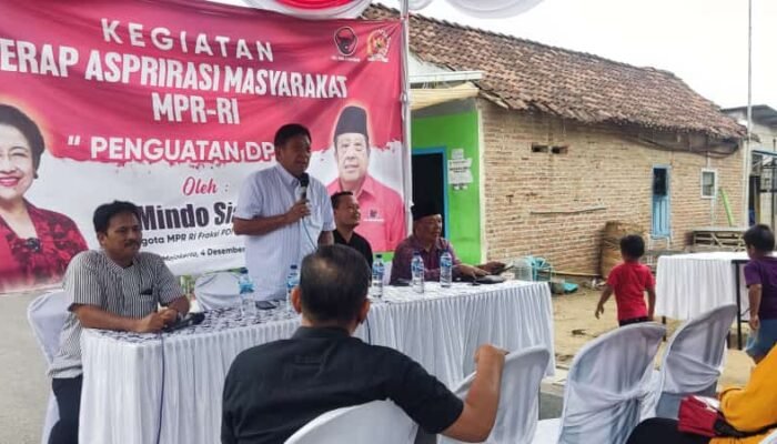 Bentengi Masyarakat dari Perpecahan, Anggota MPR RI Mindo Sianipar Paparkan Fungsi Lembaga Negara