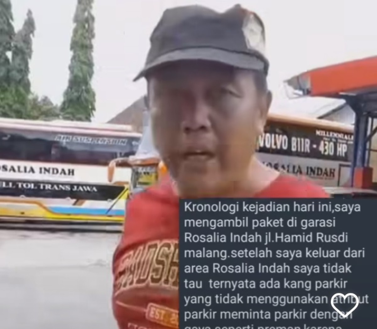 Viral, Aksi premanisme berkedok Juru parkir