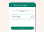 Whatsapp, Fitur kode rahasia