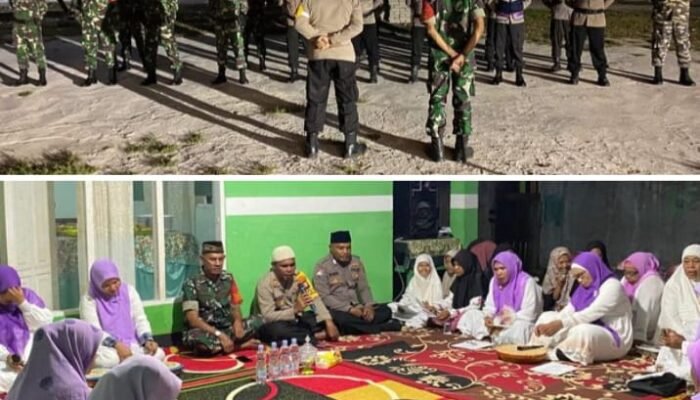 Pastikan Situasi Kamtibmas Aman dan Kondusif Pada Malam Tahun Baru, Kapolsek Kayoa Pimpin Apel Gabungan dan Dzikir Bersama 