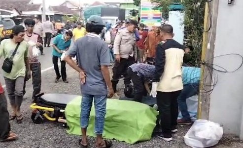 Pemotor meninggal dunia, korban tabrak lari