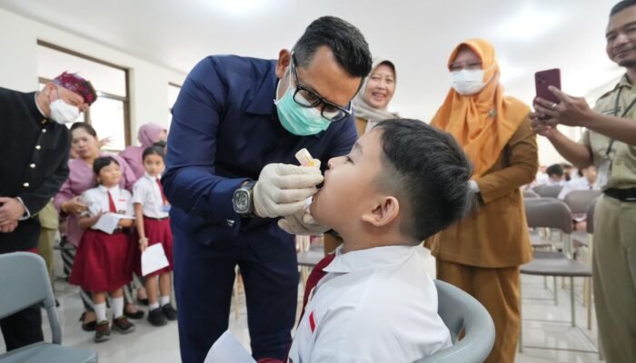 Sub PIN Polio Kota Mojokerto Tertinggi Di Jatim, Pj Walikota Mojokerto : Wujud Kerja Keras Seluruh Tim Kesehatan Dan Dukungan Masyarakat