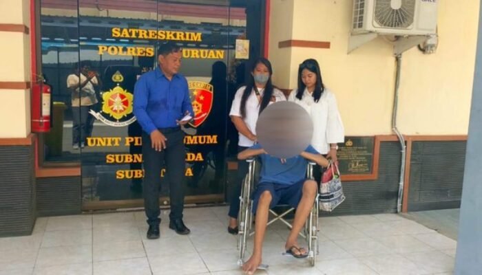 Tembak Anak Tiri, Ayah di Pasuruan Digelandang ke Kantor Polisi