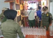 Puluhan botol miras, Razia tempat hiburan malam