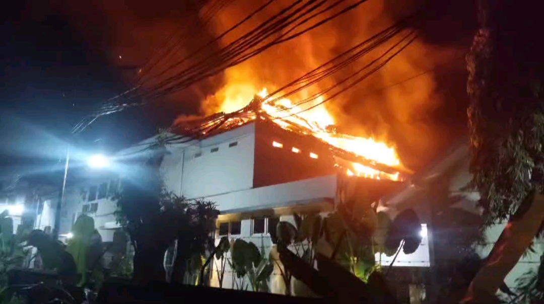 Rumah sakit Gatoel, kebakaran