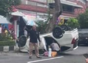 Toyota Calya, Tabrak pohon