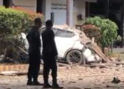 Ledakan Keras Guncang Asrama Brimob Polda Jatim di Surabaya
