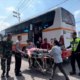 Penumpang Bus Berdesakan, Pemudik di Mojokerto Pingsan 