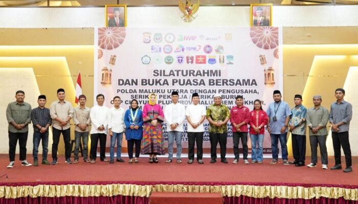 Gelar Buka Puasa Bersama Serikat Pekerja, Buruh, OKP Hingga BEM, Ini Harapan Kapolda Malut