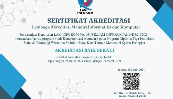 Sukses Akreditasi, Direktur Wiratama Berterimakasih Pada Tim Borang