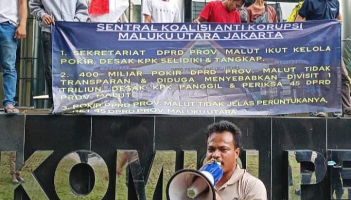SKAK-Malut JKT Desak KPK Segera Panggil dan Periksa Sekretaris DPRD dan 45 DPRD Malut Dalam Penyalahgunaan Pokir DPRD