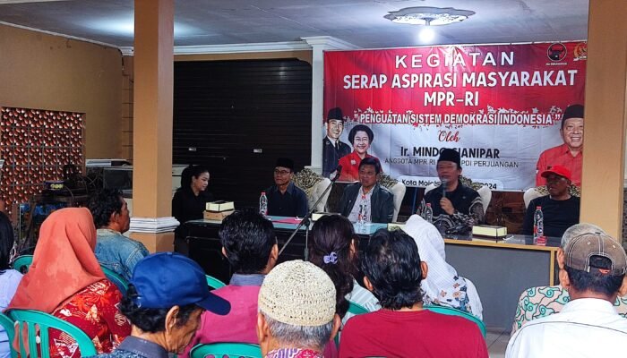 Serap Aspirasi Masyarakat, Mindo Sianipar Jelaskan Pentingnya Demokrasi Dalam Kehidupan Berbangsa Dan Bernegara