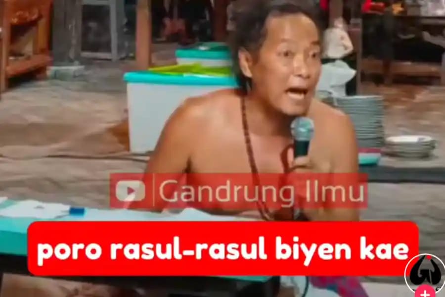 Ngaji telanjang dada, Ki Sudrun