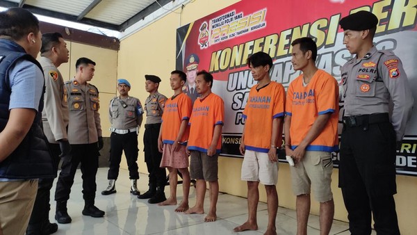 Pembobol minimarket, Diringkus polisi