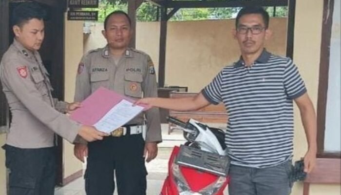 Dititipkan ke Warga, Motor Hasil Curian di Probolinggo Diamankan Polisi