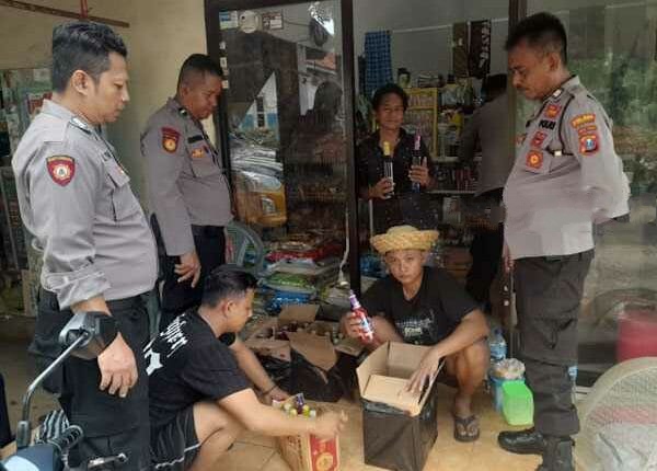 Puluhan miras, disita polisi
