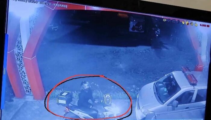 Diparkir di Halaman Kantor, Motor PMI Mojokerto Amblas Digasak Maling