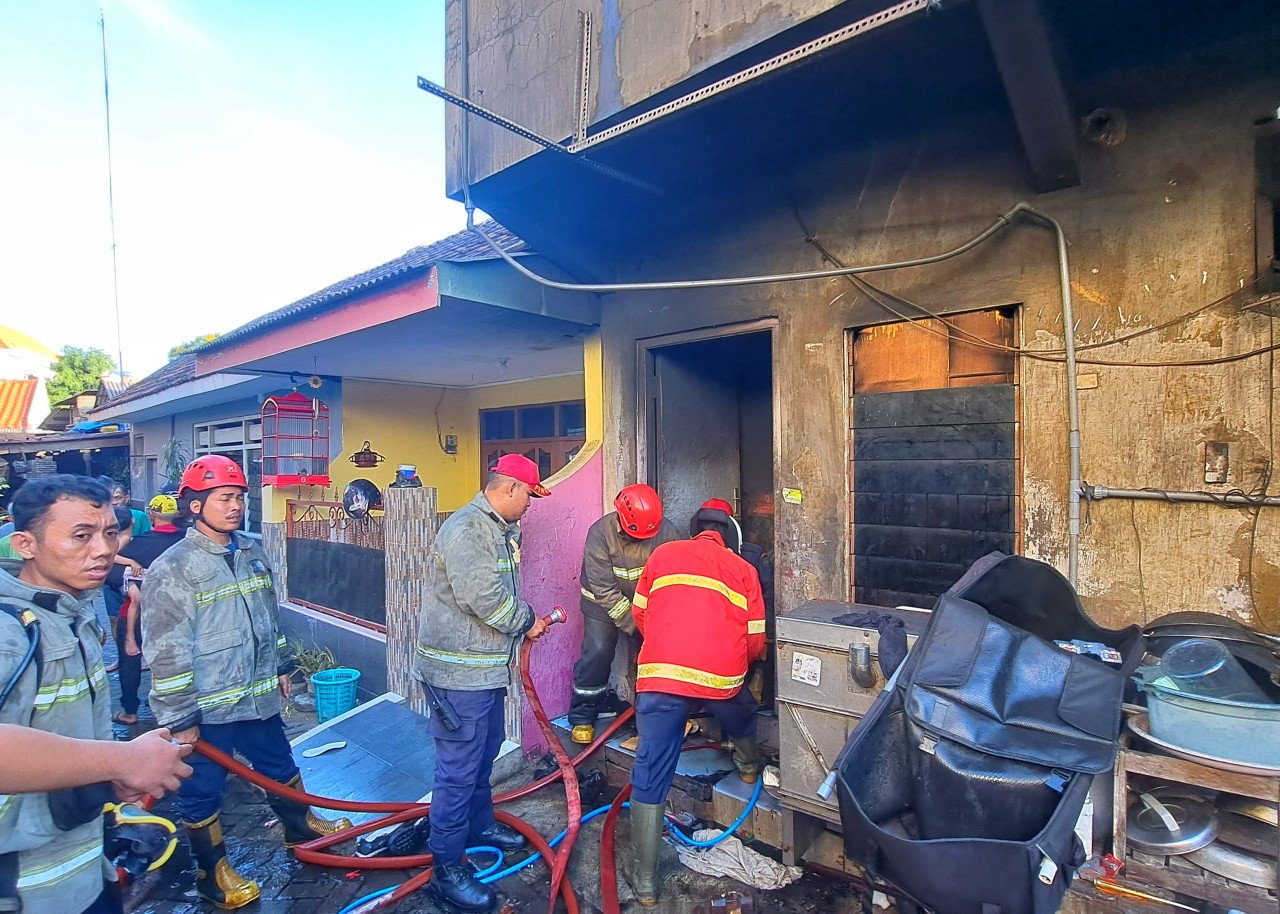 Rumah kebakaran, Berita Sidoarjo