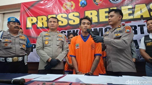 Pencuri motor, Dibekuk polisi