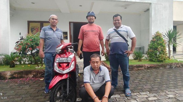 Motor curian, Berita Gresik