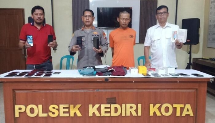 Gasak Ponsel Saat Konser Musik, Pria di Kediri Dibekuk Polisi