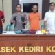 Gasak ponsel, Berita Kediri