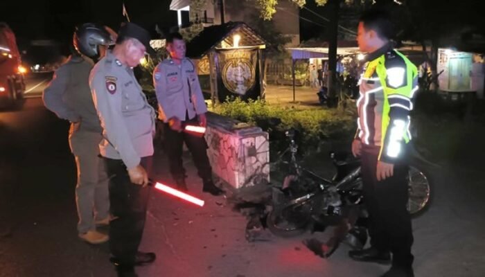 Balap Liar, Remaja Tulungagung Tewas Tabrak Pembatas Jembatan