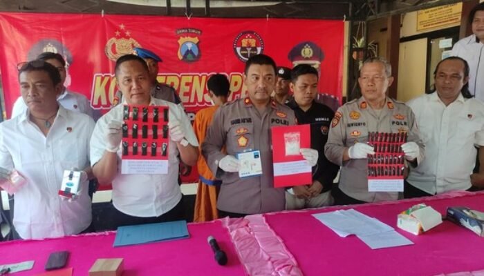 Kurir Sabu di Sidoarjo Diringkus Polisi, Diduga Dikendalikan dari Lapas