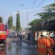 Kios bensin eceran, Terbakar, Kebakaran,